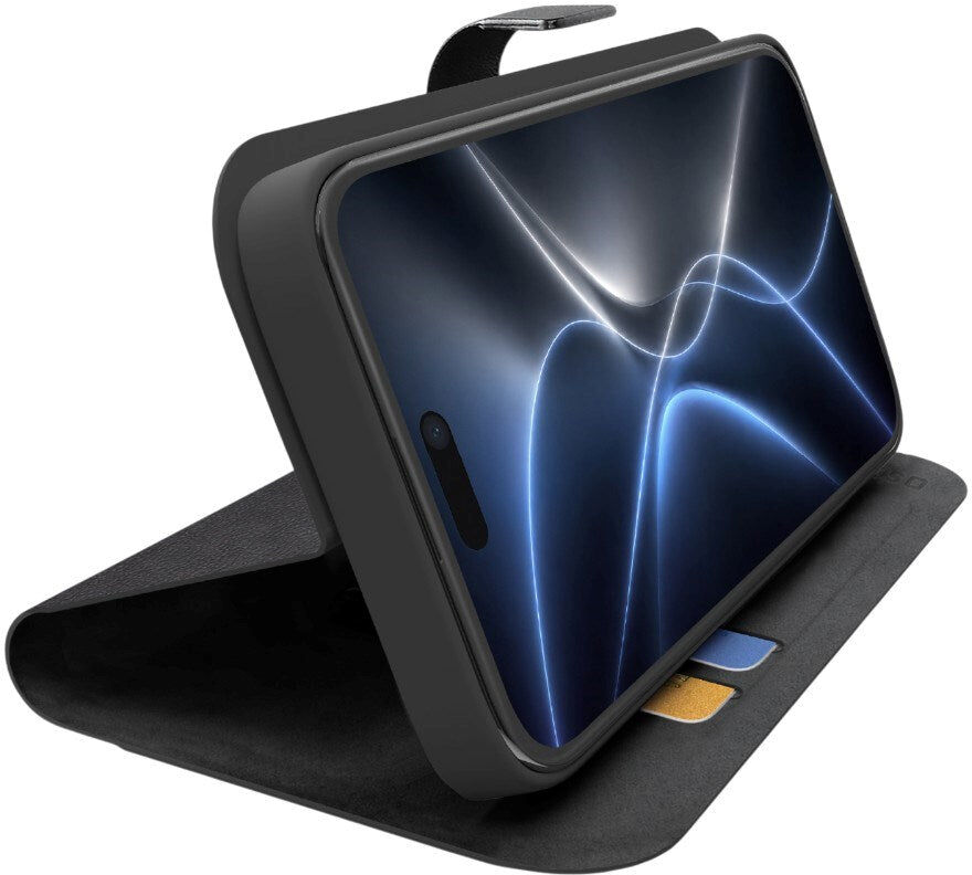 SBS iPhone 18 Pro Wallet Smart Flip Mobil Cover - Sort