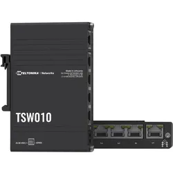 Teltonika TSW010 (5 Ports), Netzwerk Switch, Schwarz