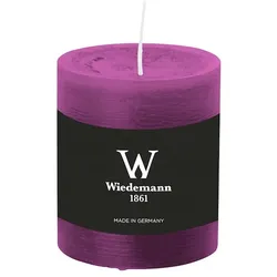 Wiedemann Kerzen Wiedemann Marble Rustik Kerzen, Stumpenkerzen,  Brombeer 80 x Ø 68 mm