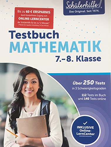Ludwig - Schülerhilfe Testbuch MATHEMATIK 7.- 8. Klasse - Preis vom 06.10.2026 07:26:00 h