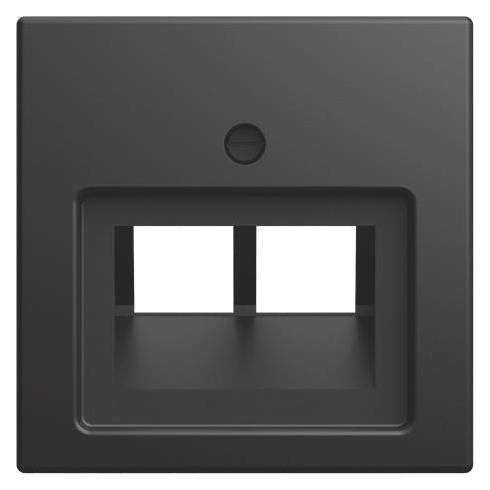 Busch-Jaeger Zentralscheibe 2-fach 1803-02-915 Busch-balance SI (2CKA001753A0216)