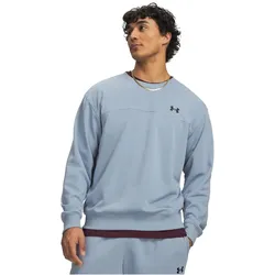 UNDER ARMOUR Rival Lightweight Crew Neck Sweatshirt Herren 448 - blue wind/black M