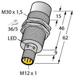 Turck Sensor NI30UEM30WDVP6XH1141