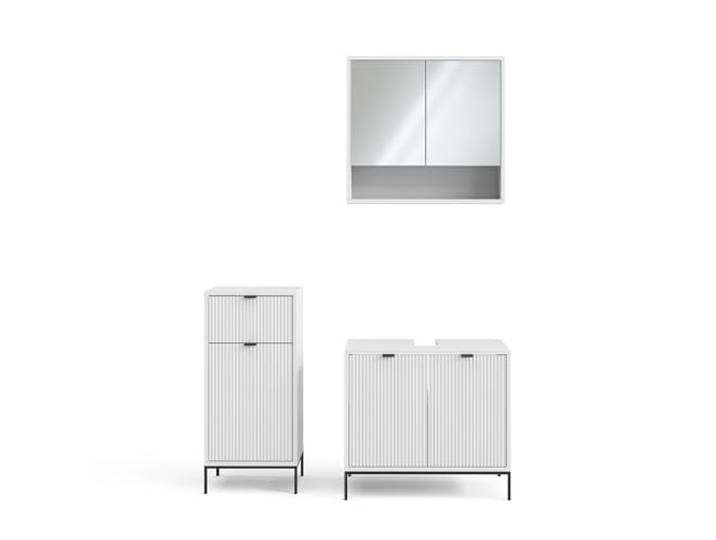 Vicco Badmöbel-Set Eliza, Weiß 70 cm