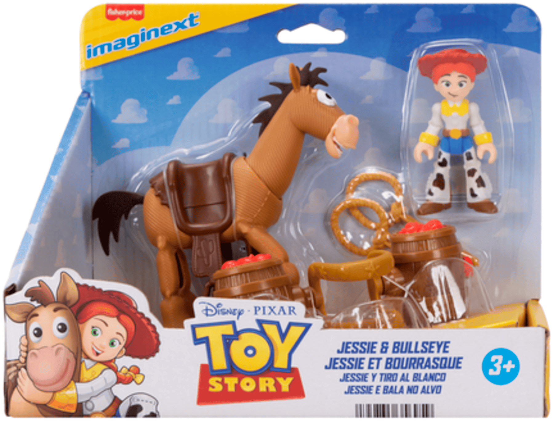 Imaginext Toy Story Adventure Collection Deluxe Edition Jessie And Bullseye Duo Figure by Mattel