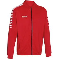 DERBYSTAR Hyper Polyesterjacke rot/weiß L