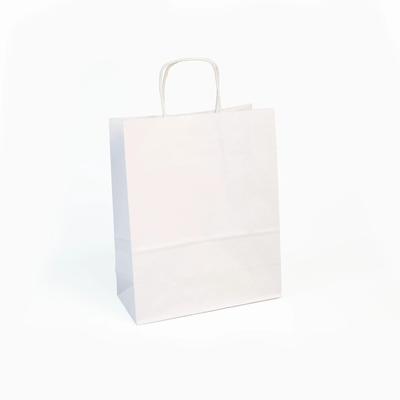 Clairefontaine 25 Geschenktaschen 220x100x290, kraft weiß, weiß - Weiß 395708C