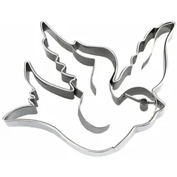 Städter Präge-Ausstecher Schwalbe, Ausstechform, Plätzchenform, Keks, Plätzchen, Edelstahl, 8 cm, 072039