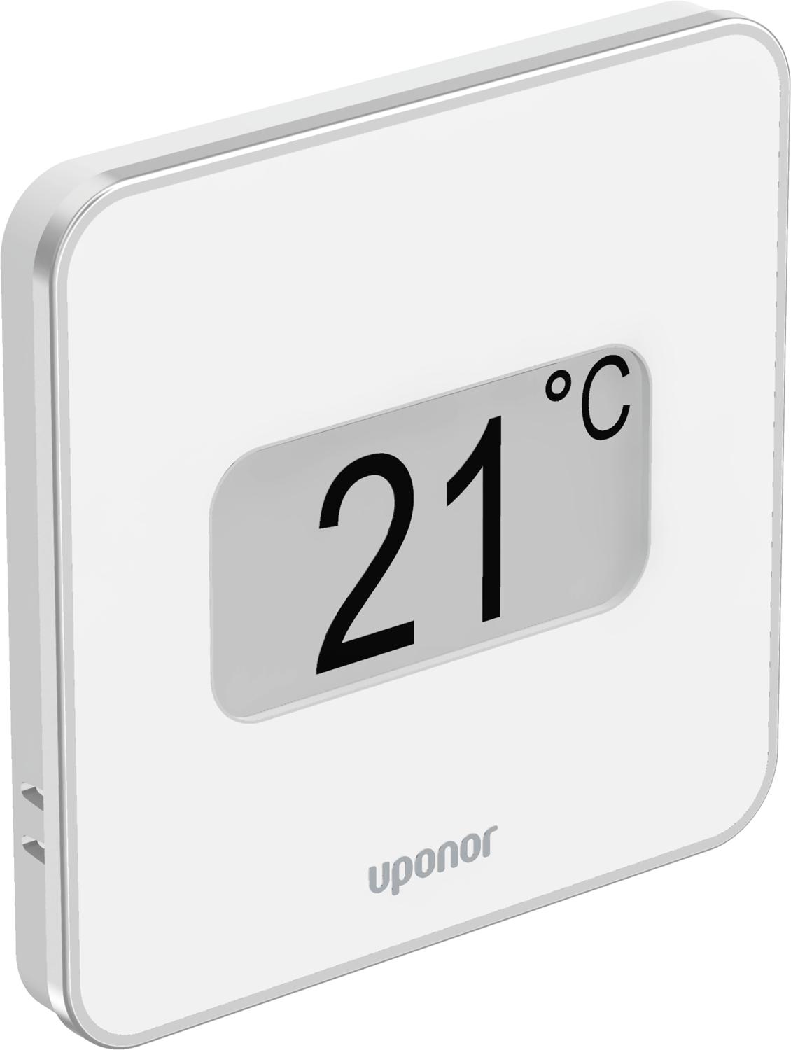 Capteur de température et d'humidité ambiante Uponor 1087816, modèle T-169, numérique