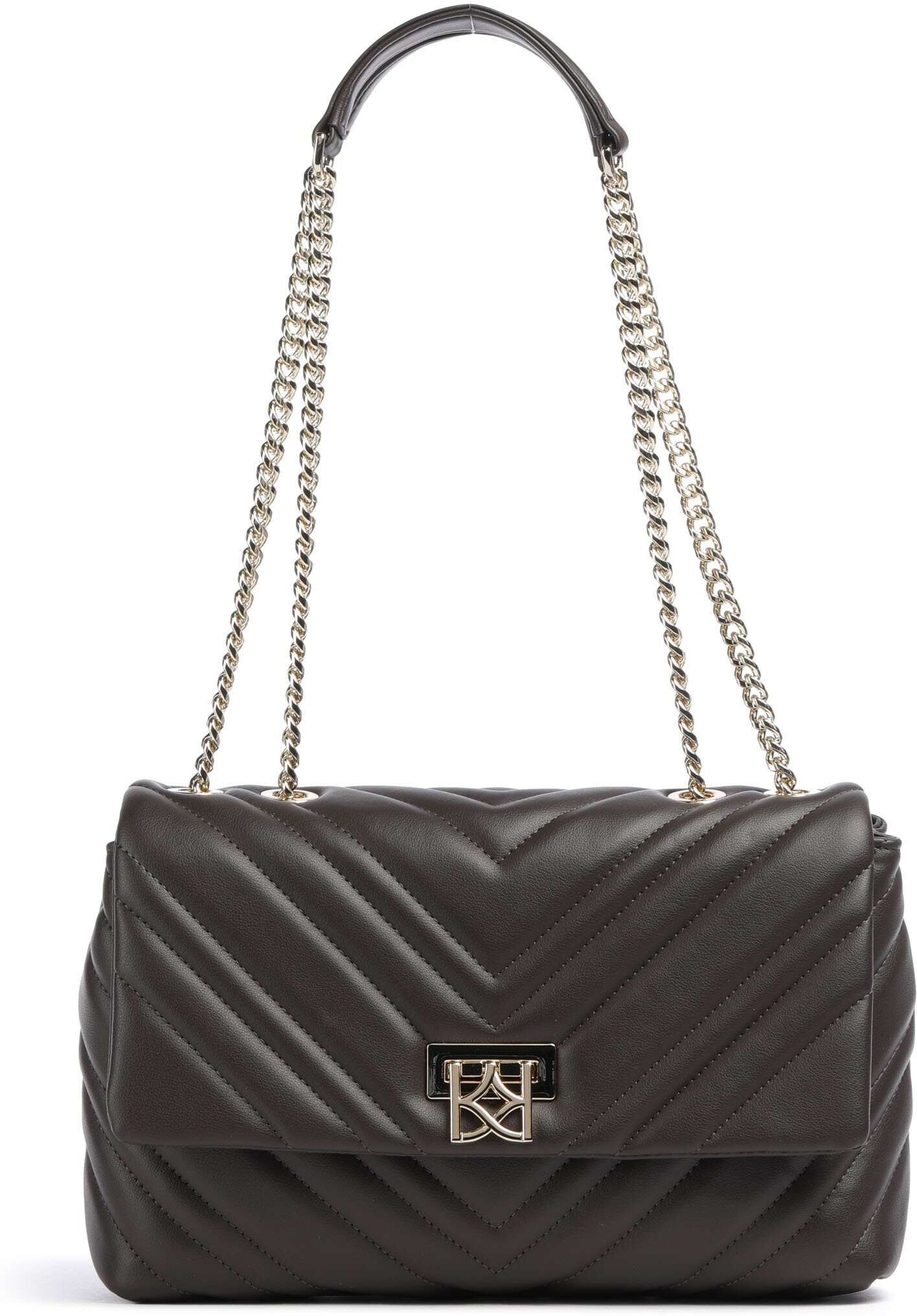 Kazar Yves Schultertasche aus Leder, braun