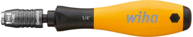 Wiha Tournevis avec porte-embout SoftFinish® ESD, verrouillable mécaniquement 1/4