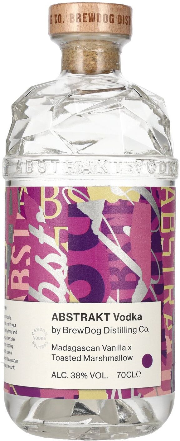 Brewdog ABSTRAKT MADAGASCAN VANILLA X TOASTED MARSHMALLOW Vodka 38% Vol. 0,7l
