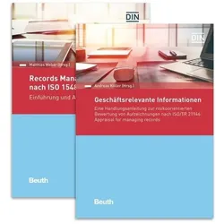 Paket Geschäftsrelevante Informationen und Records Management, Fachbücher von Wolfgang Krogel, Angela Schreyer, Andreas Köller, Matthias Weber, Theresa Vogt, Steffen Schwalm