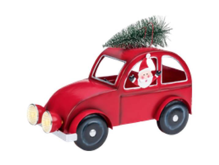 LIVARNO® Décoration de Noël Voiture ou Panneau Père Noël ou Panneau Stop
