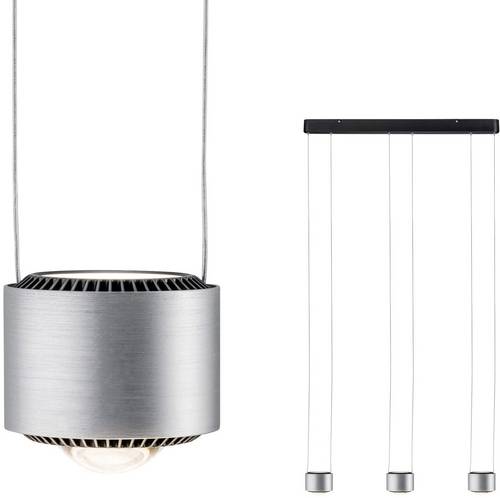 Paulmann Aldan 79720 LED-Pendelleuchte 15W Aluminium, Schwarz