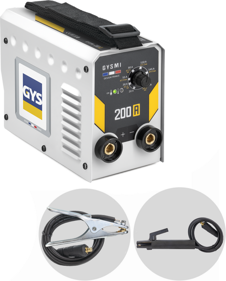 Gys Gysmi 200A - Poste à souder inverter (MMA) - Courant continu (CC)