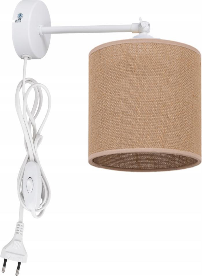 Moonlight Wandlamp met vierkante kap in boho-stijl