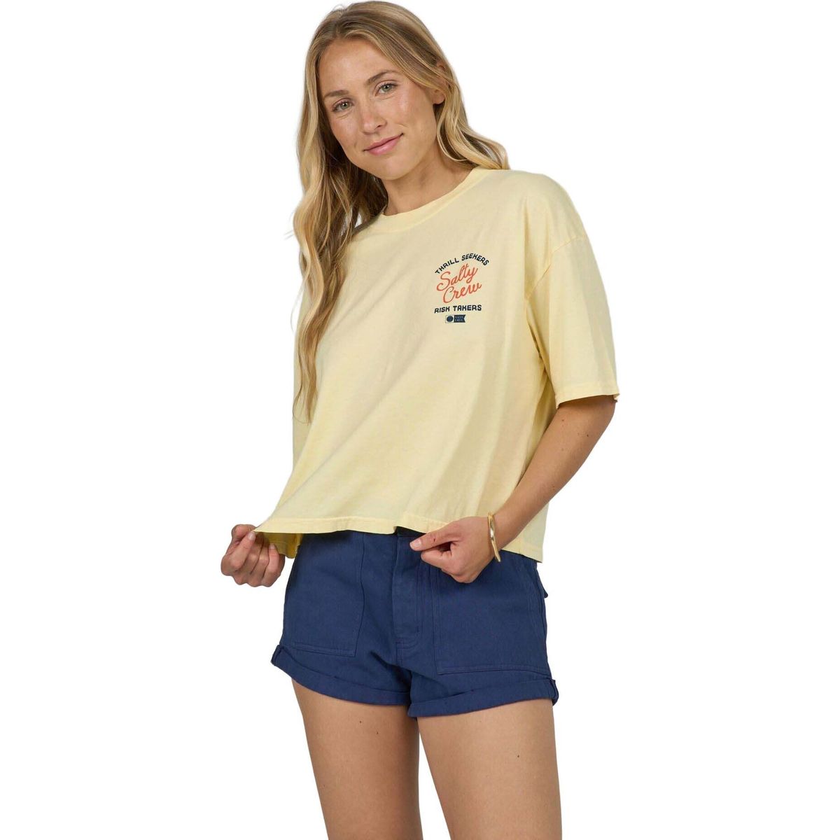 Salty Crew Salty Skimmer Tee sunshine (SUN) XS 25035040W-SUN-XS