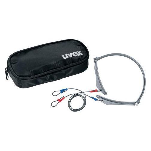 Uvex high-fit Bügel inkl. Reißverschlusstasche (6177112)