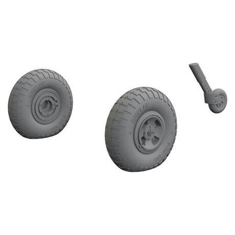 Eduard Spitfire Mk.IX wheels for Airfix (6481206)