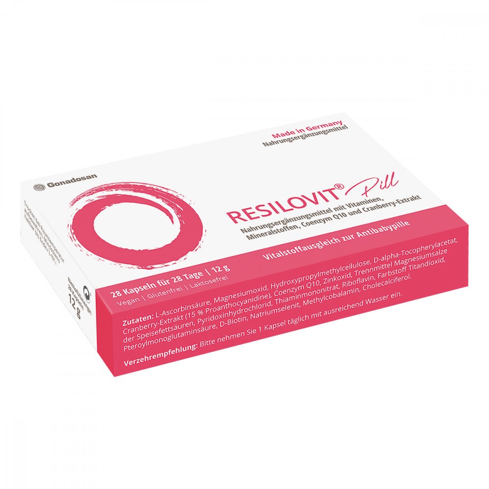Gonadosan Distribution GmbH Resilovit pill Kapseln 15202169