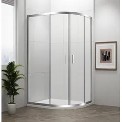 Polysan Easy Duschkabine Asymmetrisch 80x100 cm EL2915