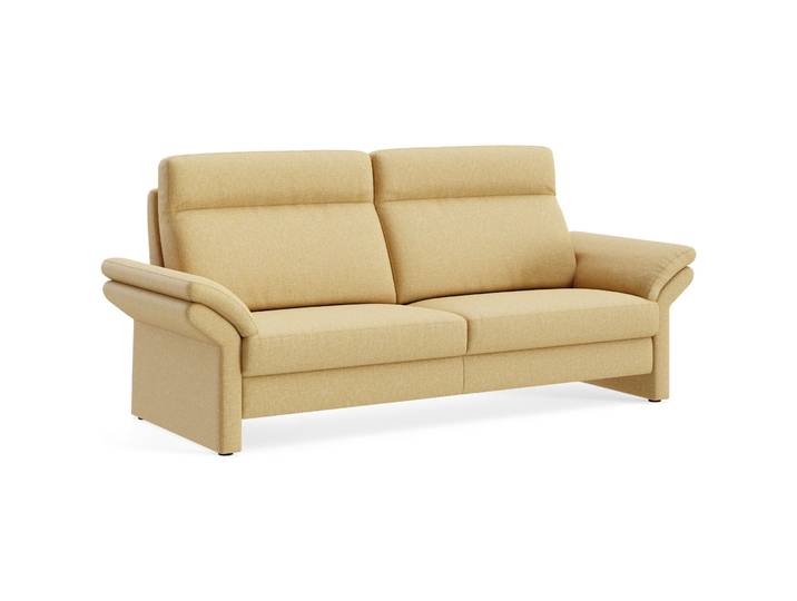 Sofa Albula Echtstoff Milano yellow B 222 T 89 cm - Möbel Konfigurator: Traummöbel individuell zusammenstellen