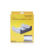 Delock Träger für Speicherlaufwerk Caddy 2,5" / 3,5" gemeinsam genutzt 6,4 cm/8,9 cm HDD (47200)