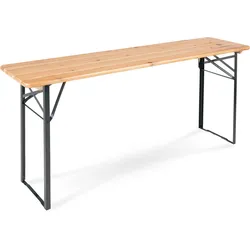 Stagecaptain BBT-180 Hirschgarten Bierzelttisch 177 cm Natur