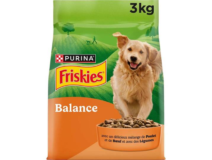 Friskies Vitafit Balance Biscuits pour chien au poulet et aux légumes - 3 kg