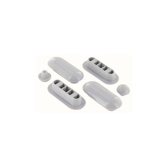 Ideal Standard Tonca WC-Sitzpuffer K768101 weiß/grau