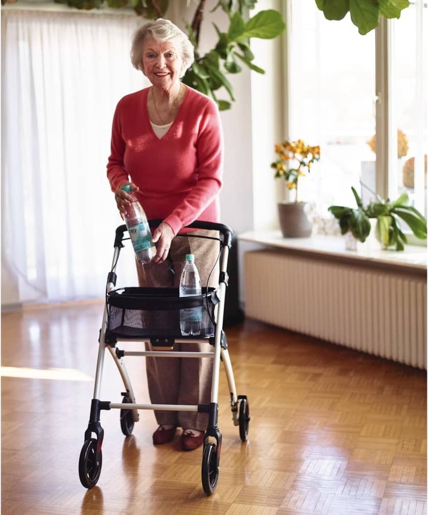 RIDDER Indoor-Rollator Pit Weiß