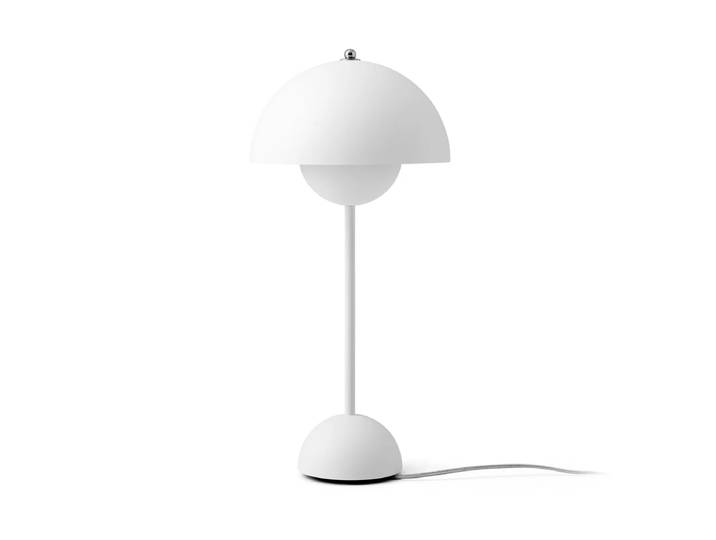 &Tradition - FlowerPot Tischleuchte VP3, weiss matt