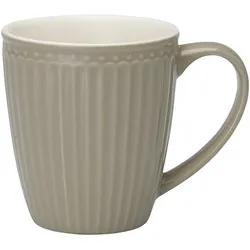 GreenGate Becher Alice Everyday mit Henkel, warm grey