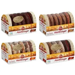 WICKLEIN Meistersinger Paket Oblaten Lebkuchen 7 Packungen, 1.400g exklusiv bei QVC