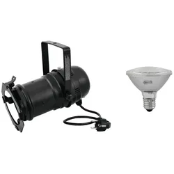 EUROLITE Set PAR-30 Spot sw + PAR-30 230V SMD 11W E-27 LED 3000K