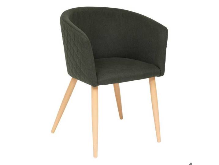 Fauteuil à dîner  Marlo  hêtre vert cèdre - Atmosphera Créateur d'intérieur