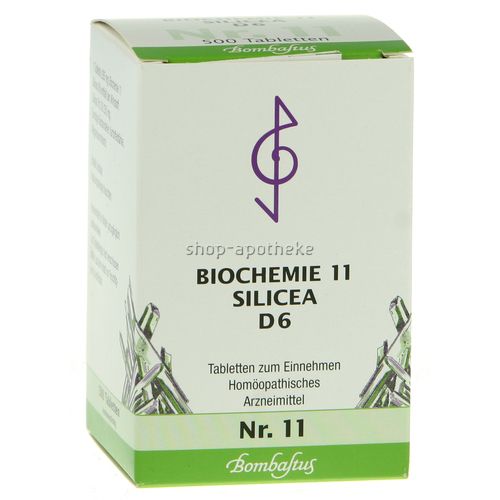 Biochemie 11 Silicea D 6 Tabletten 500 St