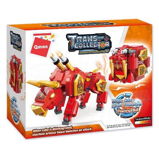 Qman Magic Cube Flaming Bull - Stier (QM41207)