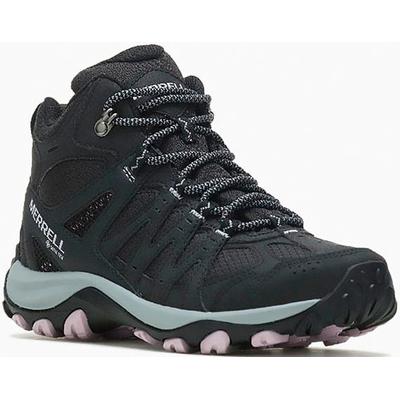 Wanderschuh MERRELL "ACCENTOR 3 SPORT MID GORETEX", Damen, Gr. 42, schwarz, Synthetik, Textil, Schuhe Wanderschuh, wasserdicht, Topseller