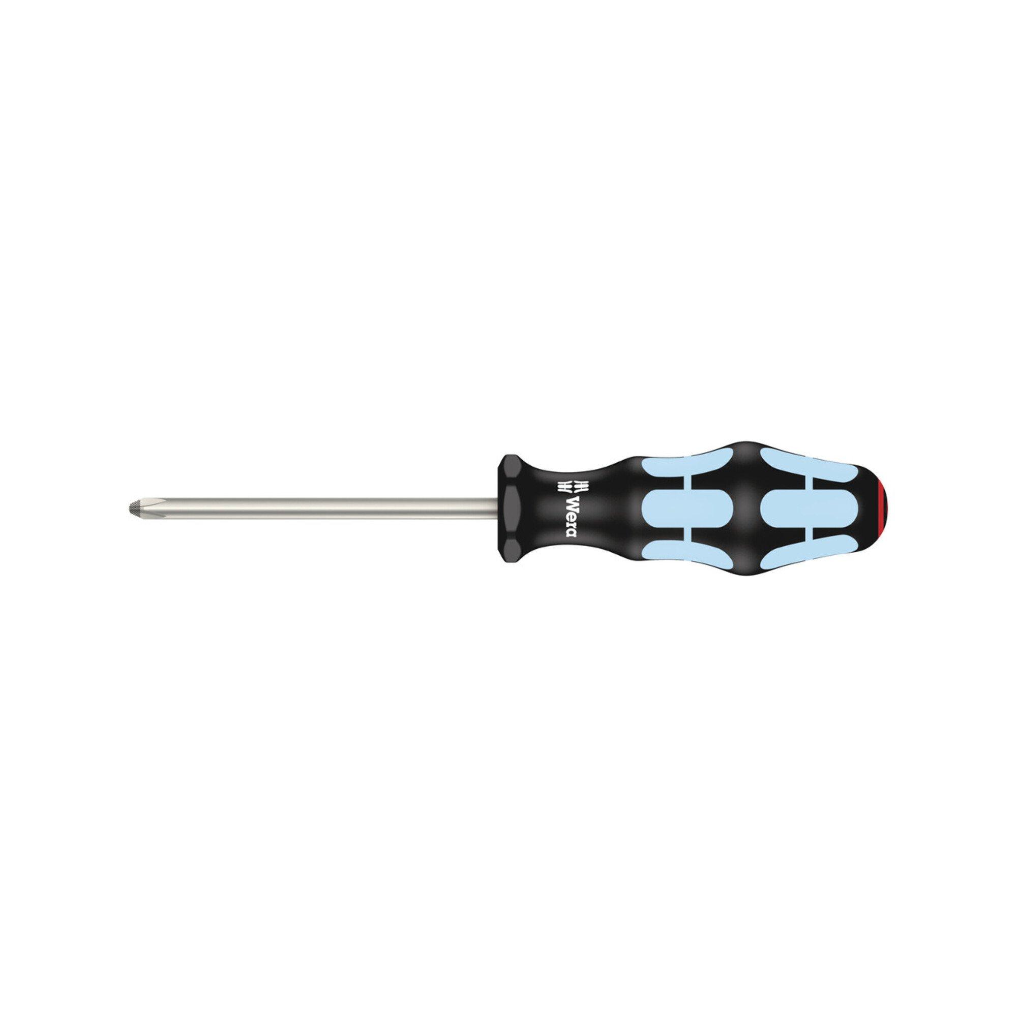 Wera 3350 PH Kreuzschlitz-Schraubendreher, Edelstahl, PH 2 x 100 mm (05032022001)