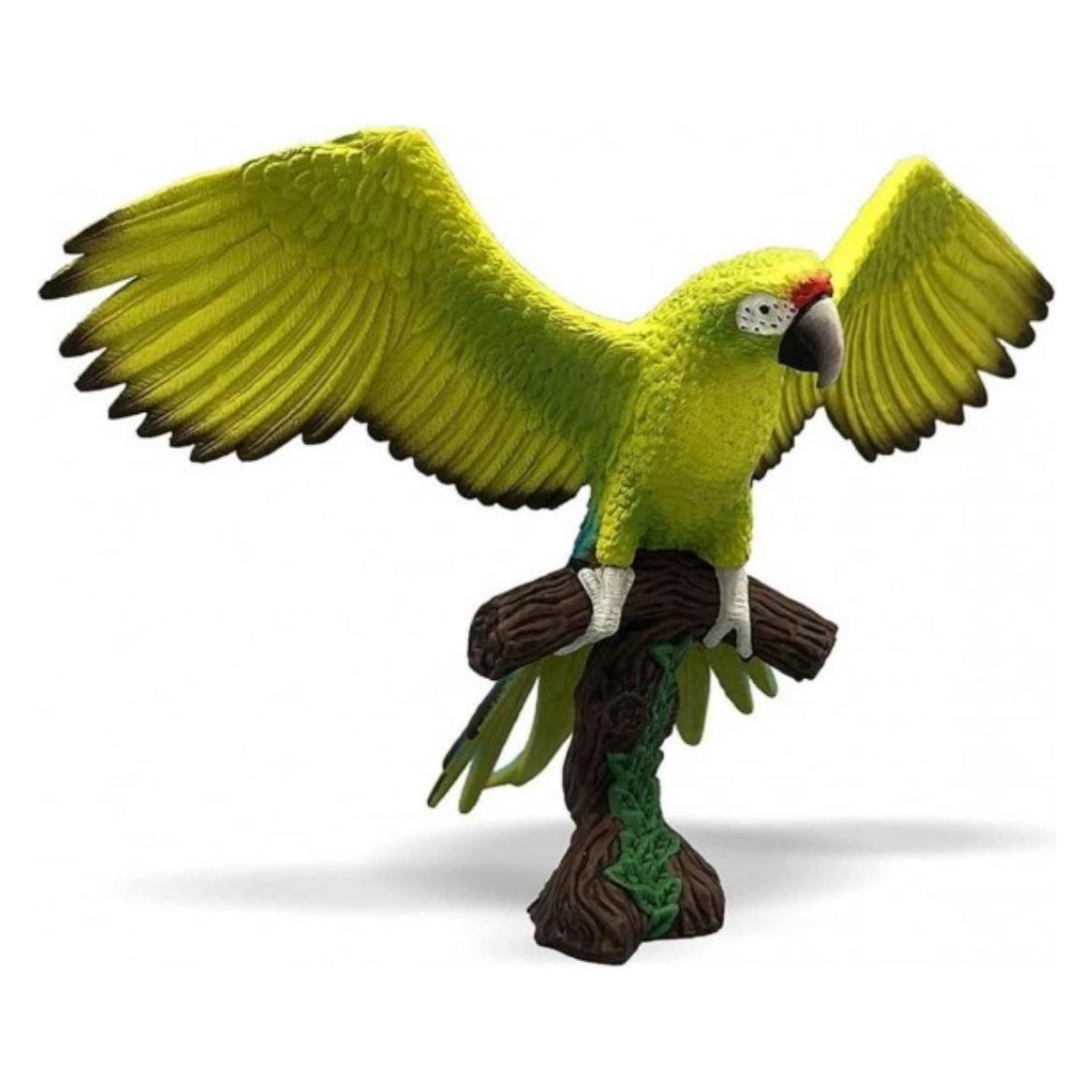 Bullyland Bullyworld 69392 - Spielfigur Grosser Soldaten-Ara, ca. 14,5 cm grosse Tierfigur, detailgetr (69392)