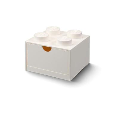 LEGO® Schubladenelement 4 Noppen Weiß