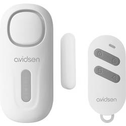 Avidsen Tür-/Fensteralarm Weiß Set mit Fernbedienung 120 dB 100022