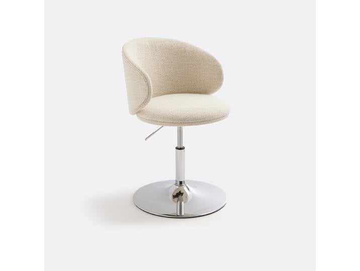 LA REDOUTE Chaise de bureau rotative, Jakemo Beige Ecru