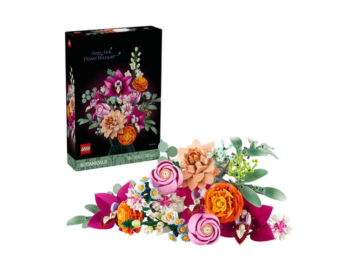 Lego® Botanicals 10342 Schöner Rosafarbener Blumenstrauss 18+ Jahre