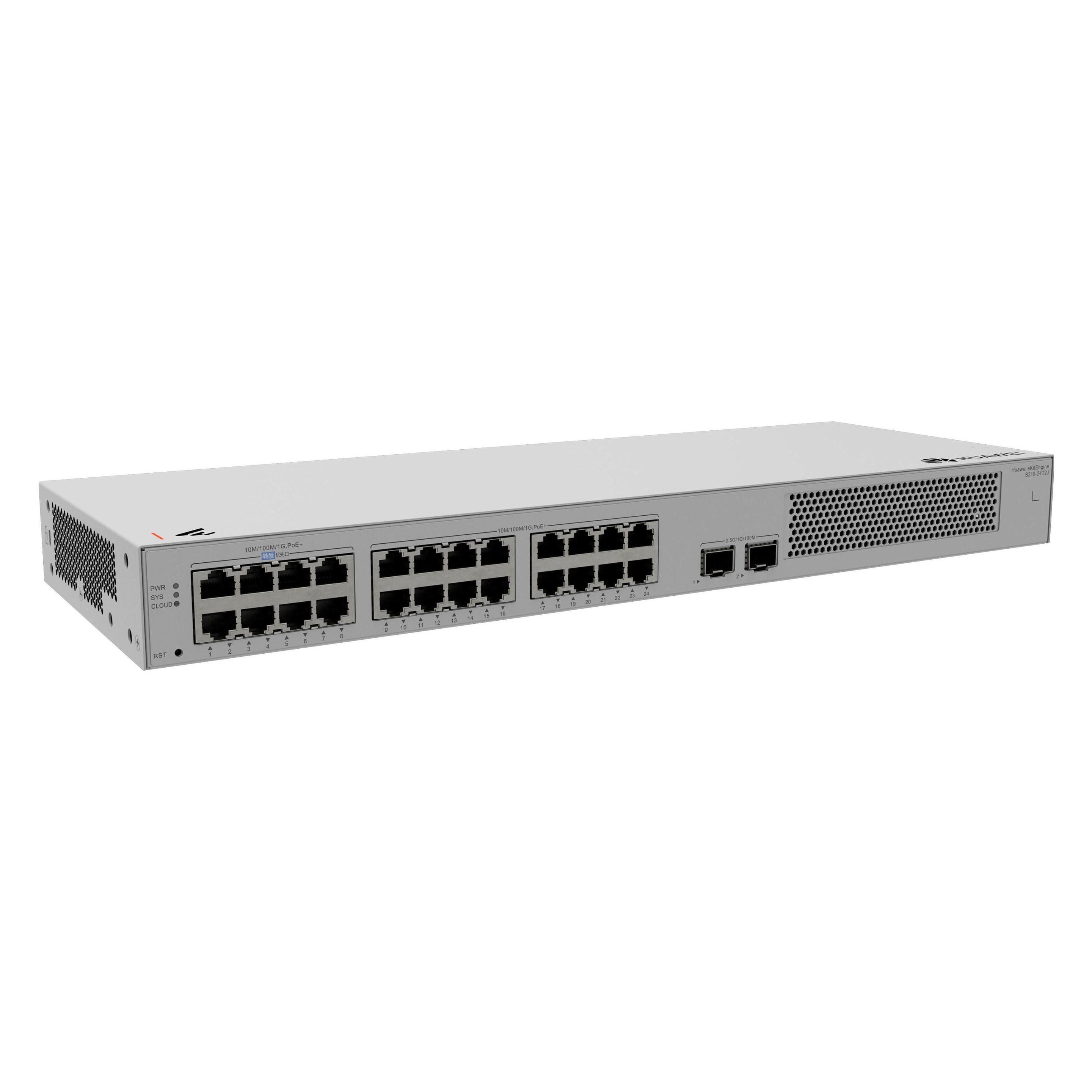 Huawei Switch eKitEngine S210 Series S210-24T2J 26 Port (26 Ports) (S210-24T2J)
