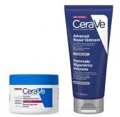CeraVe Routine Baume Hydratant 340 g + Pommade Réparatrice 88 ml - Routine 2 Produits