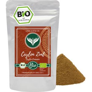 Azafran Zimt Ceylon, im wiederverschließbaren Beutel, BIO, aus Sri Lanka, gemahlen, 250 g