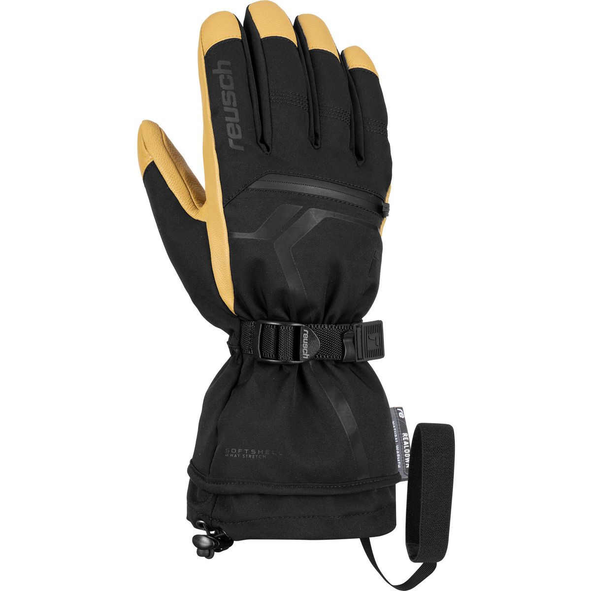 Reusch Down Spirit GTX black / camel (7490) 10,5 6101355-7490-10,5